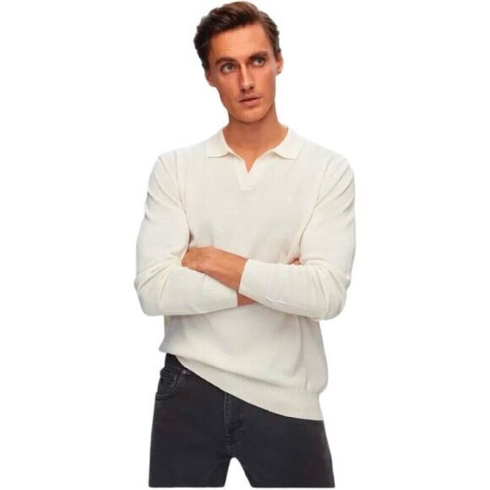 Damat Tween Ecru Wool Blend Sweater size M